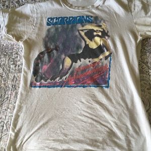 Vintage 80s Scorpions band shirt